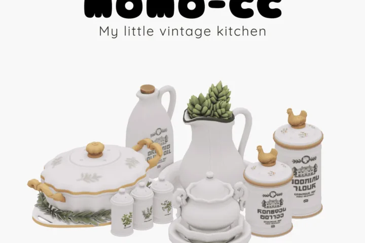 Декор посуды MY LITTLE VINTAGE KITCHEN