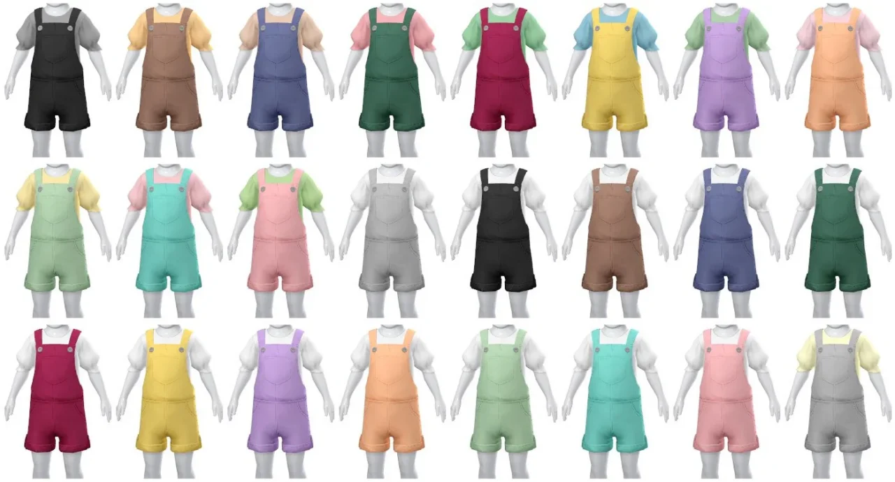 DELILAH - toddler overalls