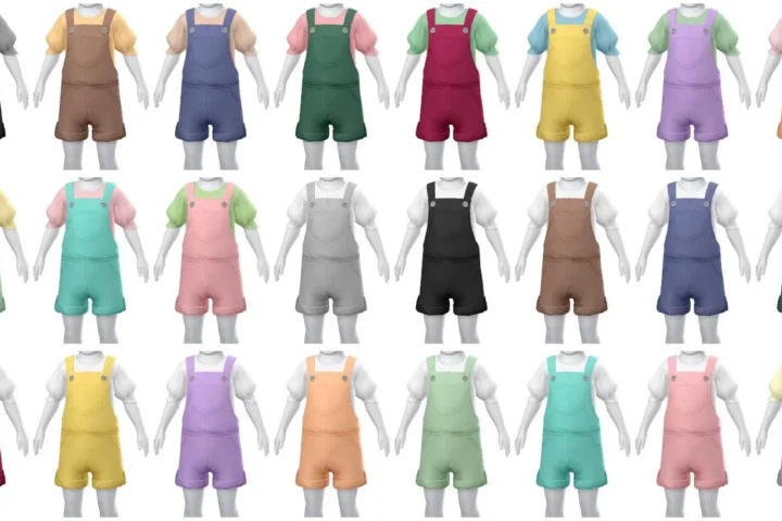 DELILAH - toddler overalls