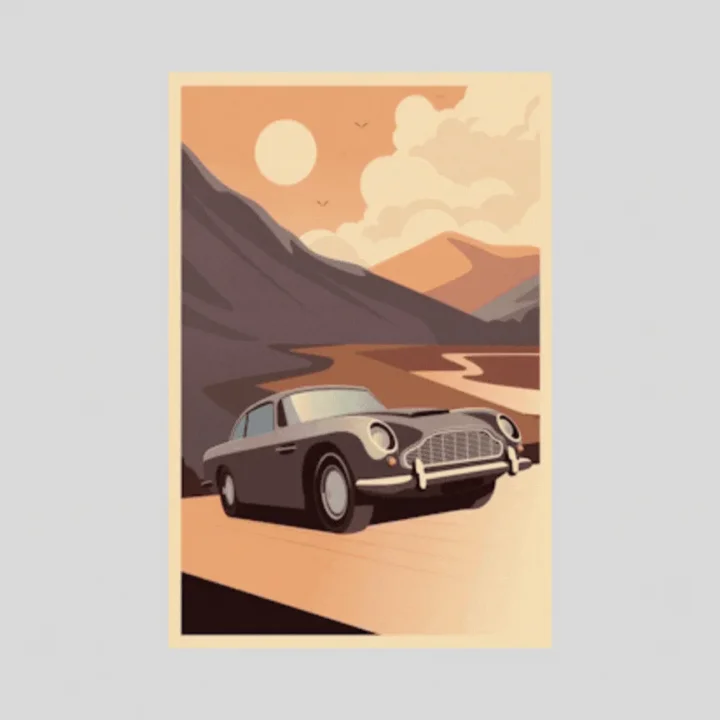 Retro Cars Posters