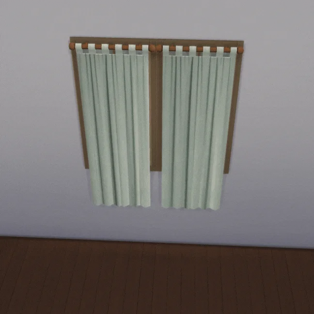 Simple Fabric Curtains