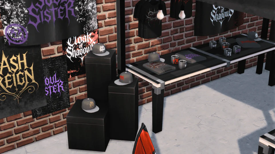 Metal Fest Merch Decors