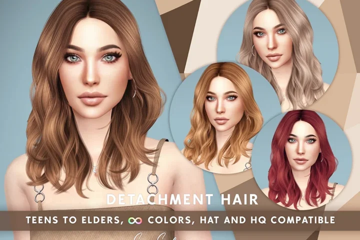 SONYASIMS - DETACHMENT HAIR