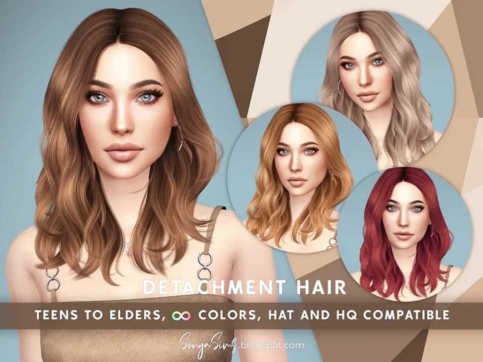 SONYASIMS - DETACHMENT HAIR