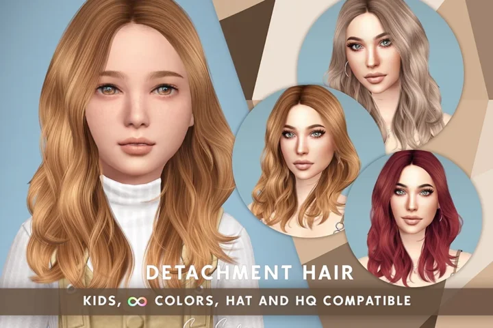 SONYASIMS - DETACHMENT HAIR KIDS