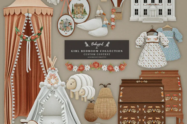 Детская комната Babygirl bedroom