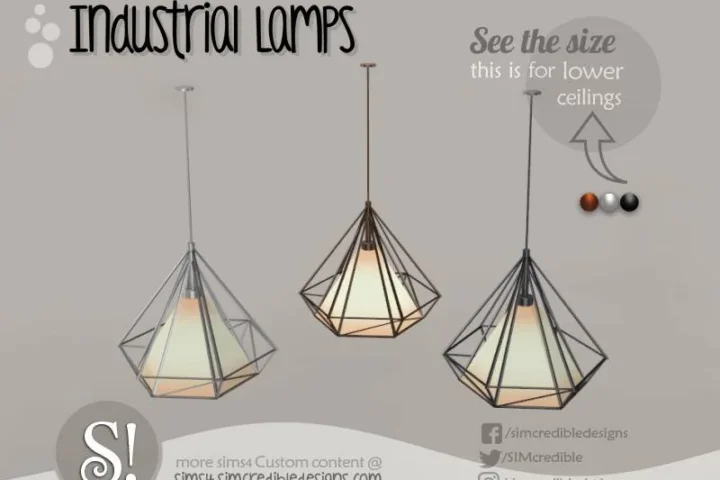 Diamond Lamps - Industrial collection 💎💡