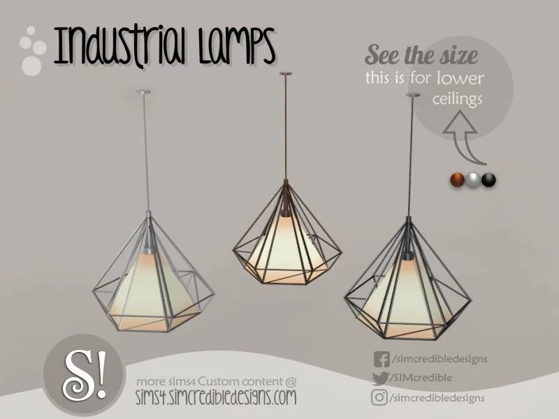 Diamond Lamps - Industrial collection 💎💡