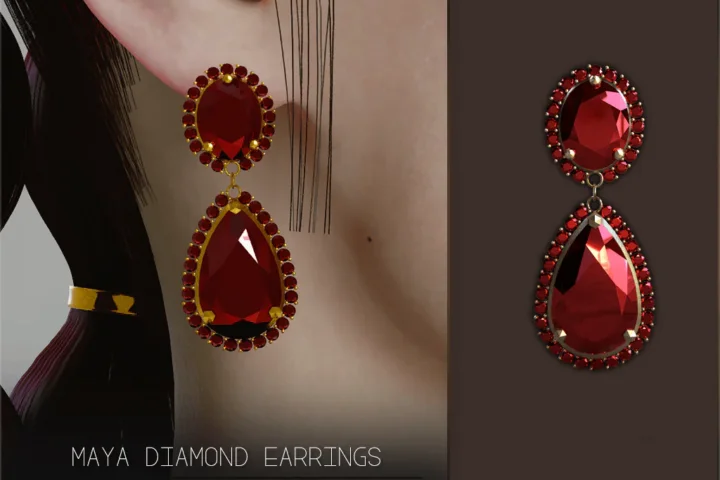 Maya Diamond Earrings