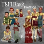 TSM Bard Diamond Cape