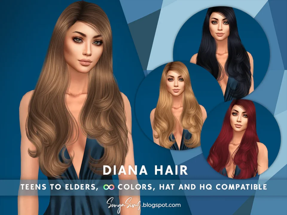 SONYASIMS - DIANA HAIR