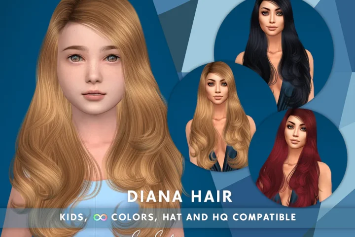 SONYASIMS - DIANA HAIR KIDS