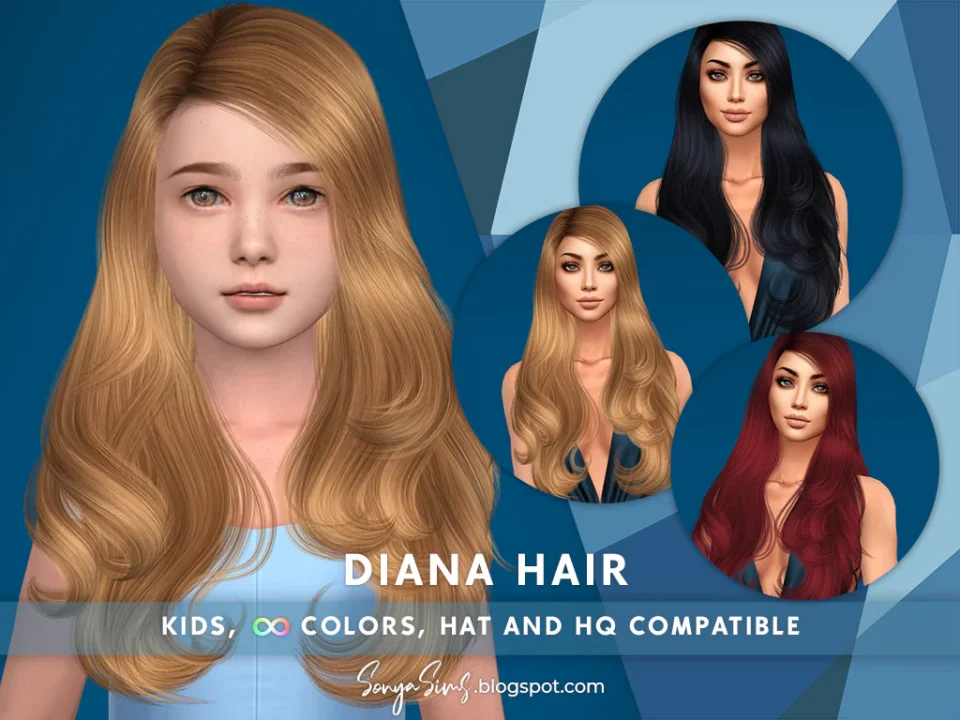 SONYASIMS - DIANA HAIR KIDS