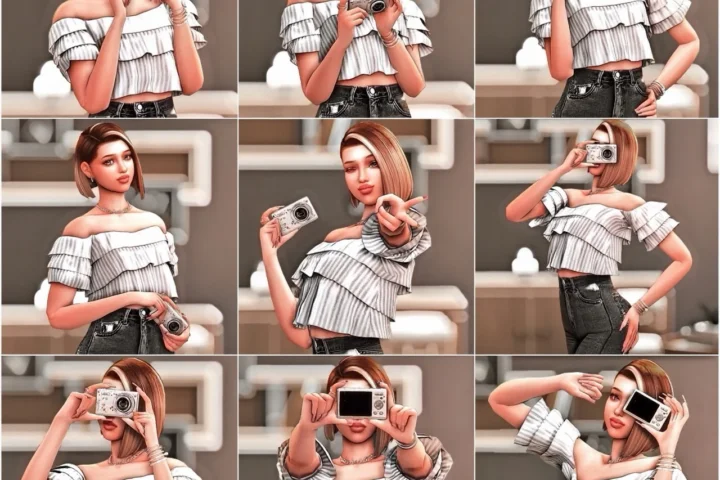 Acha Digital Camera pose pack (for One)