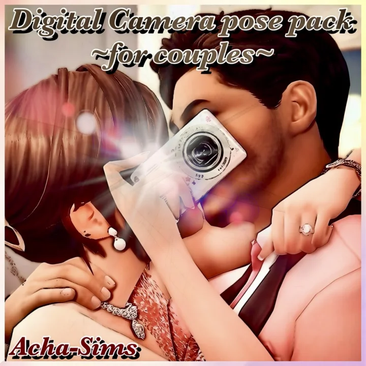 Acha Digital Camera pose pack (for couples)