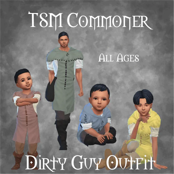 TSM Commoner Dirty Guy with Clean version