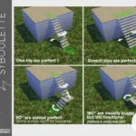 Paradis stairs set (2020)