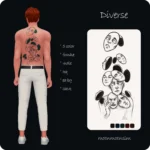 diverse female tattoo