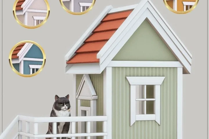 Домик для кошек Garden Cat House