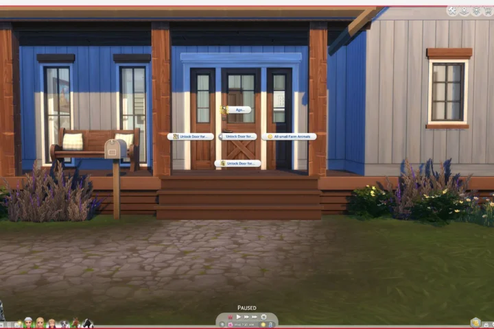 Unlock/Lock Doors for chosen Sims