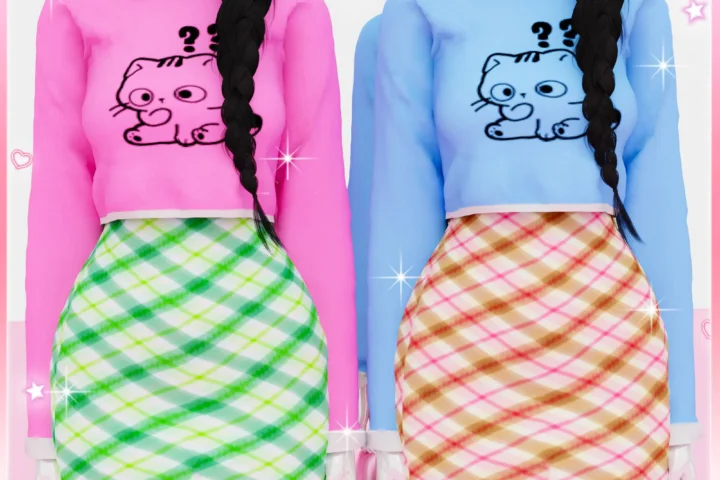 ☆ Dottie Dress And Sweater ☆