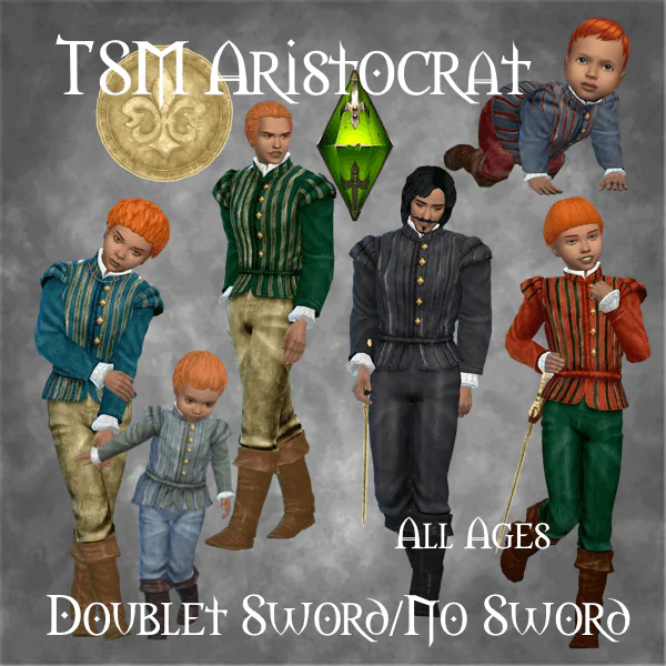 TSM Aristocrat Doublet Sword/No Sword