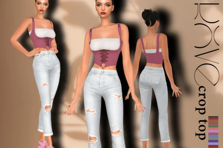 DOVE CROP TOP