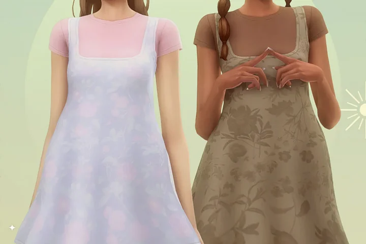 Mini dress + accessory t-shirt