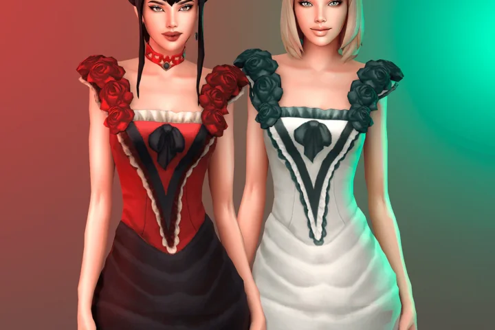 Aurum - Dead rose dress