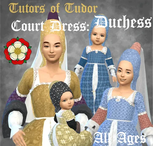 Tutors of Tudor - Court Dress: Duchess