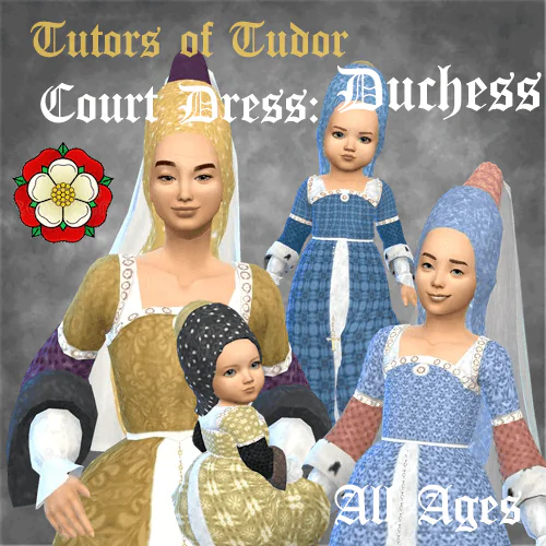 Tutors of Tudor - Court Dress: Duchess