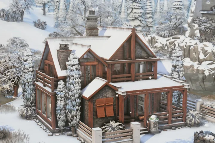 Winter Cabin