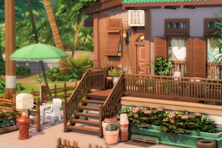 Small Asian Family Home