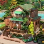 Small Asian Family Home