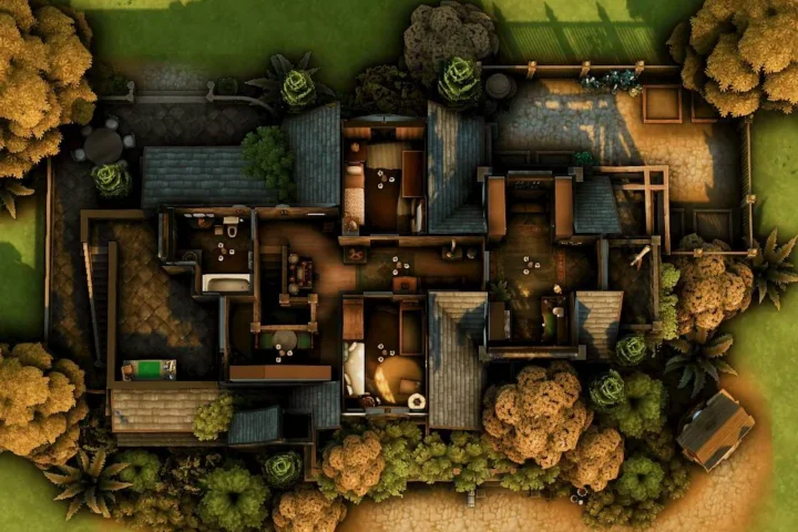 Gothic Witch Cottage
