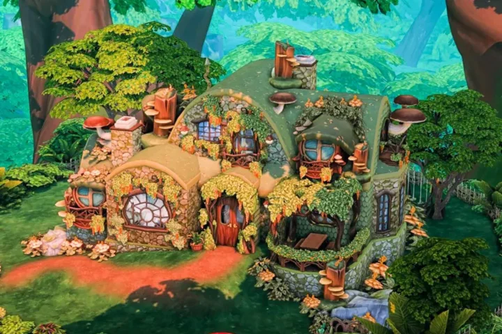 Whimsical Fairy Tree Cottage