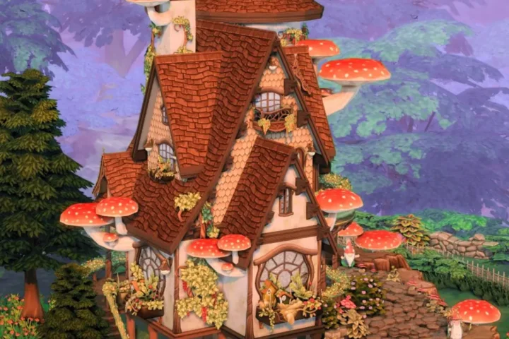 Mushroom Fairy Cottage 🍄