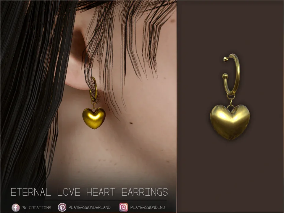 Eternal Heart Earrings