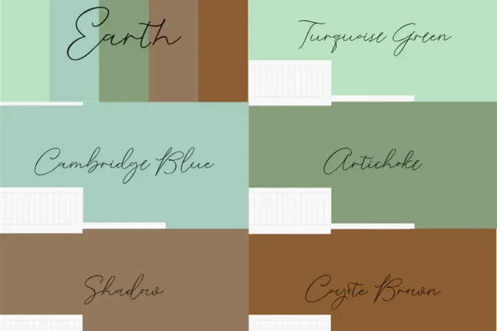 Coolors Custom Palette Wallpapers - Earth