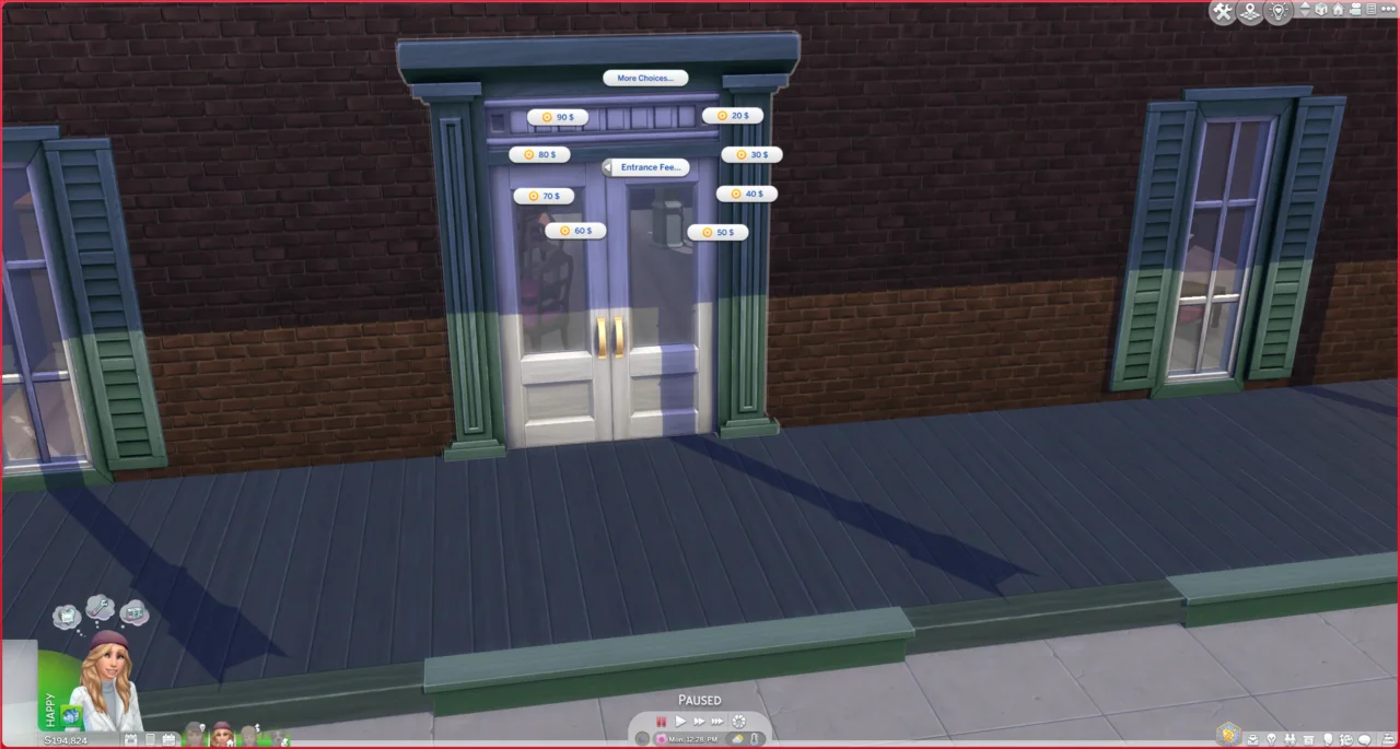 Entrance Fee on Community Lots | Custom Lot Trait
