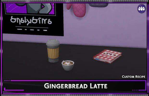 Custom Recipe: Gingerbread Latte
