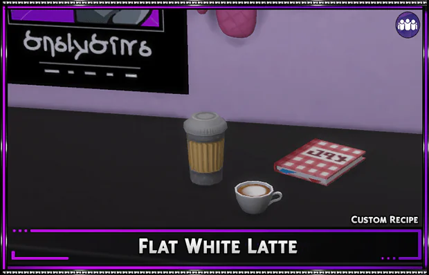 Custom Recipe: Flat White Latte