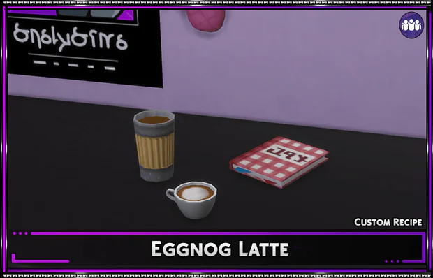 Custom Recipe: Eggnog Latte