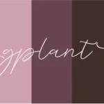 Coolors Custom Palette Wallpapers – Eggplant 1
