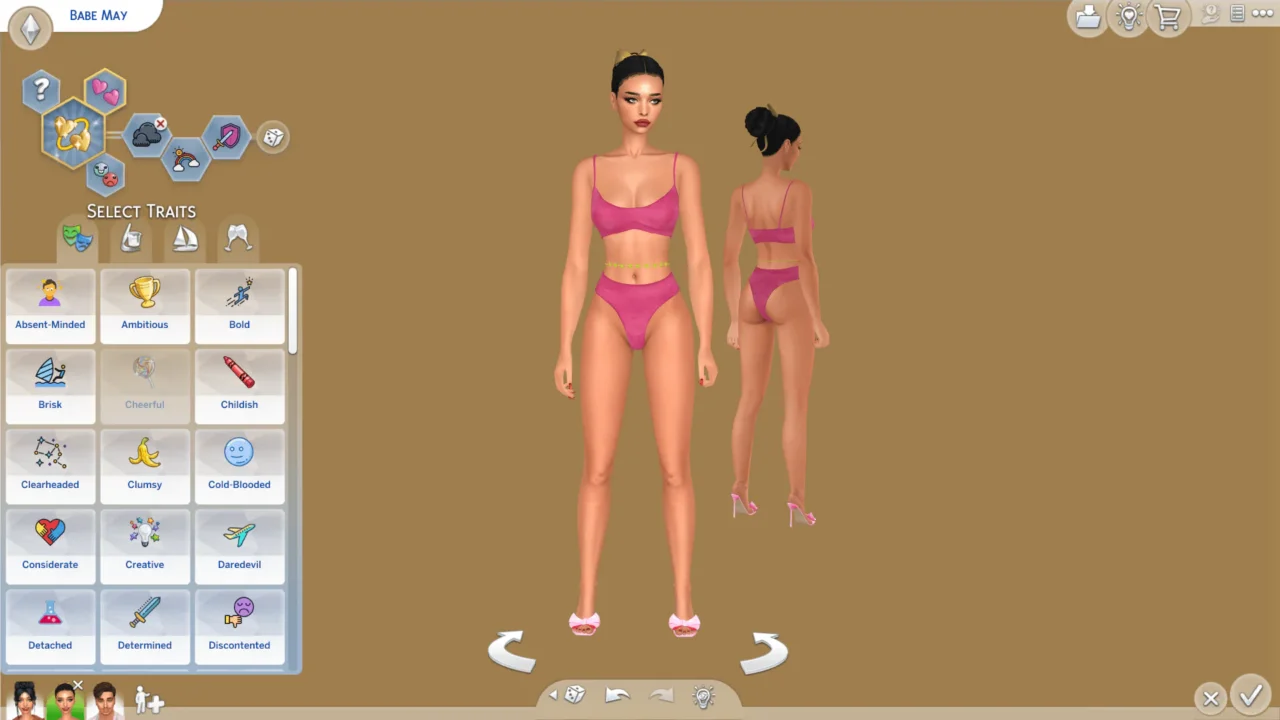CELESTINE SWIMWEAR COLLECTIONS NO: 12 WITH GOLD BELT