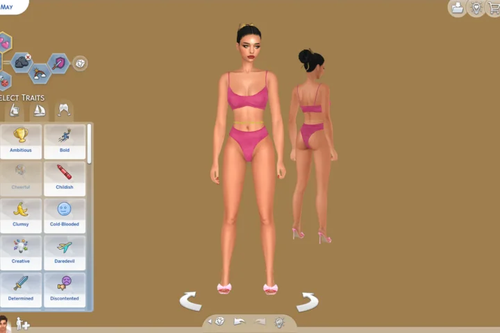 CELESTINE SWIMWEAR COLLECTIONS NO: 12 WITH GOLD BELT