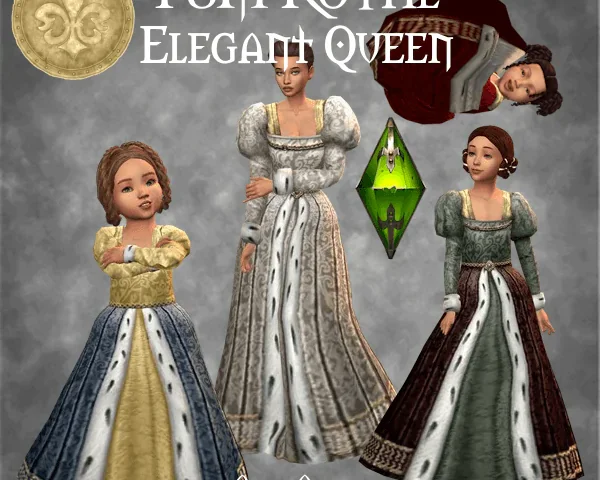 TSM Royal - Elegant Queen Dress