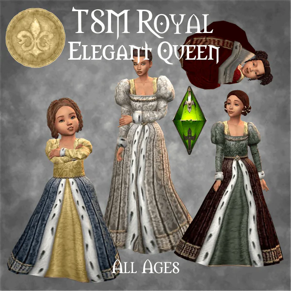 TSM Royal - Elegant Queen Dress