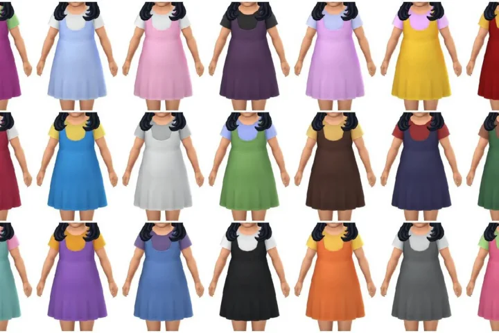 ELIANA - toddler dress