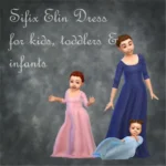 Sifix Elin Dress for toddlers, infants and kids